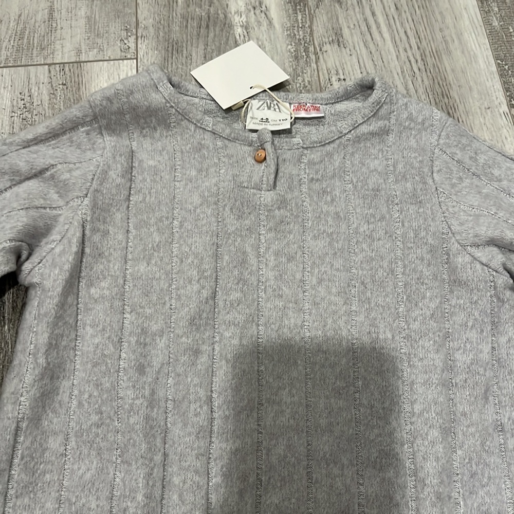 Zara Ribbed Soft Shirt - Picture 7 of 9